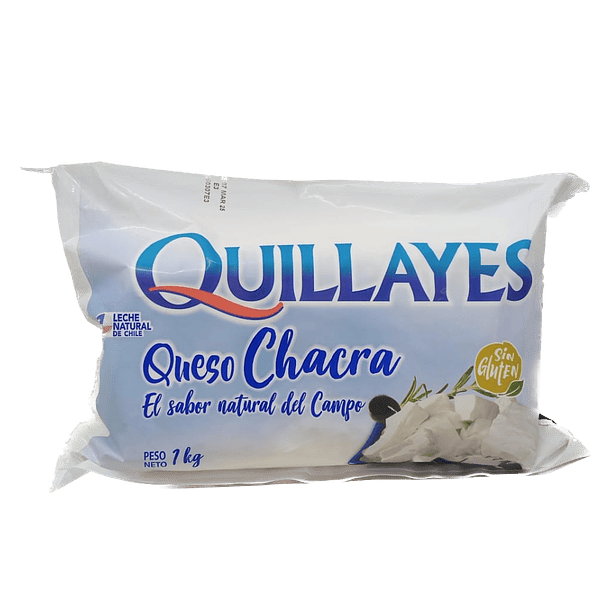 Queso Chacra Quillayes Kg (Trozo Granel)