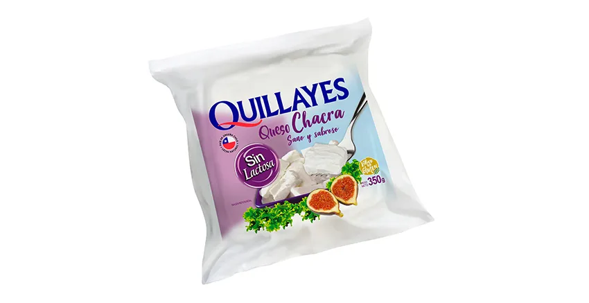 Queso Chacra S/L Quillayes 350 Grs (Trozo Granel)