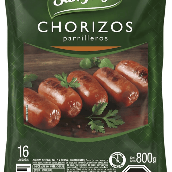 Chorizo Parri San Jorge 800 G (Trozo Granel)