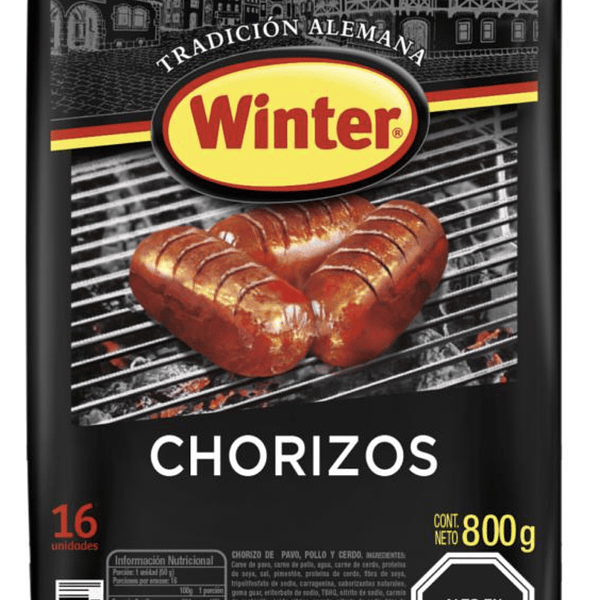 Chorizos Winter De 800 Gr (Trozo Granel)