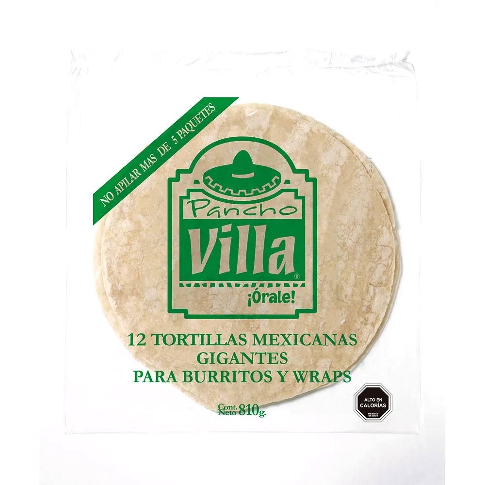 [1285] Tortilla Pancho Villa 12 X 810 Gr