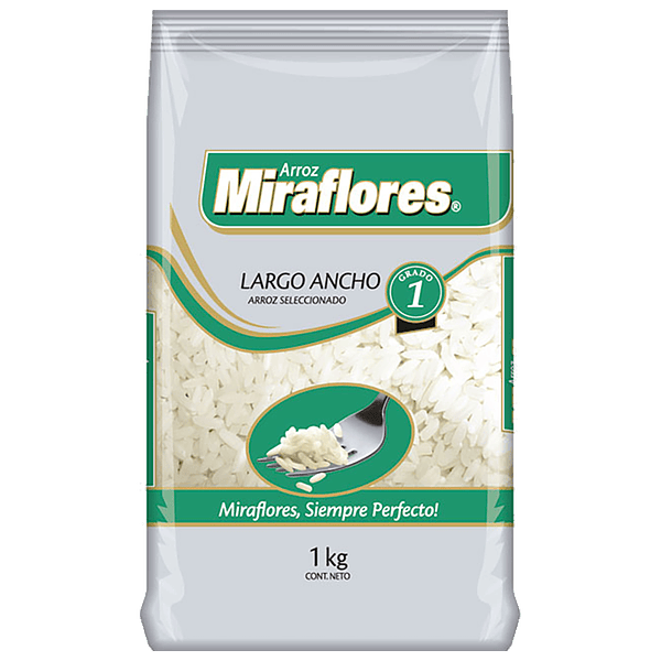 [1627] Arroz Miraflores G1 Kg1