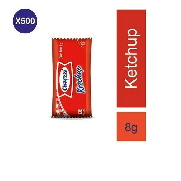 [1806] Ketchup Carozzi 500 X 8 Gr