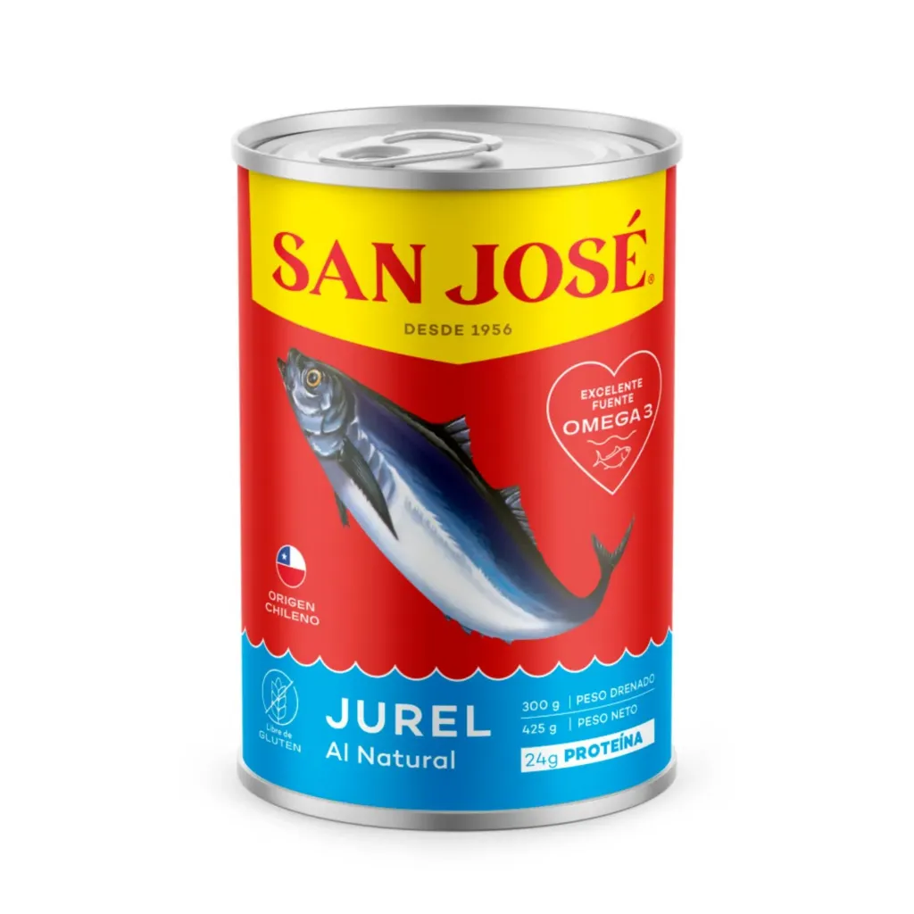 Jurel Al Natural San Jose 425 G