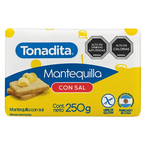 Mantequilla Tonadita Pan 250 G