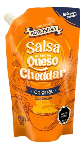 [1731] Salsa Cheddar Agrosilva 930G