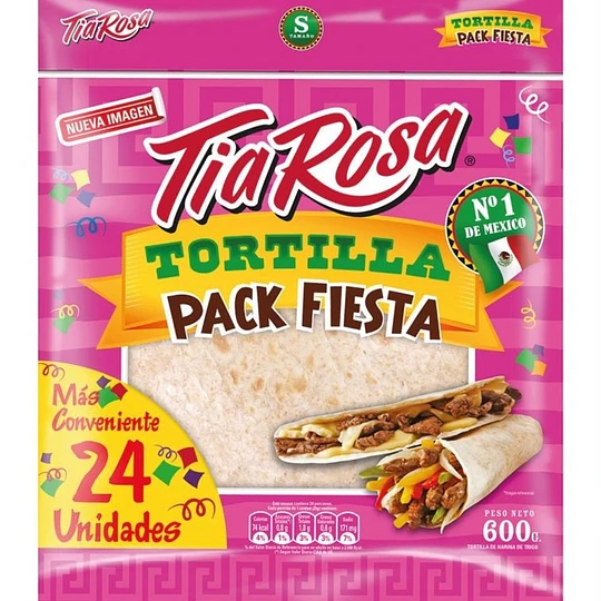 [645] Tortilla Fiesta 24 X 14 Cm