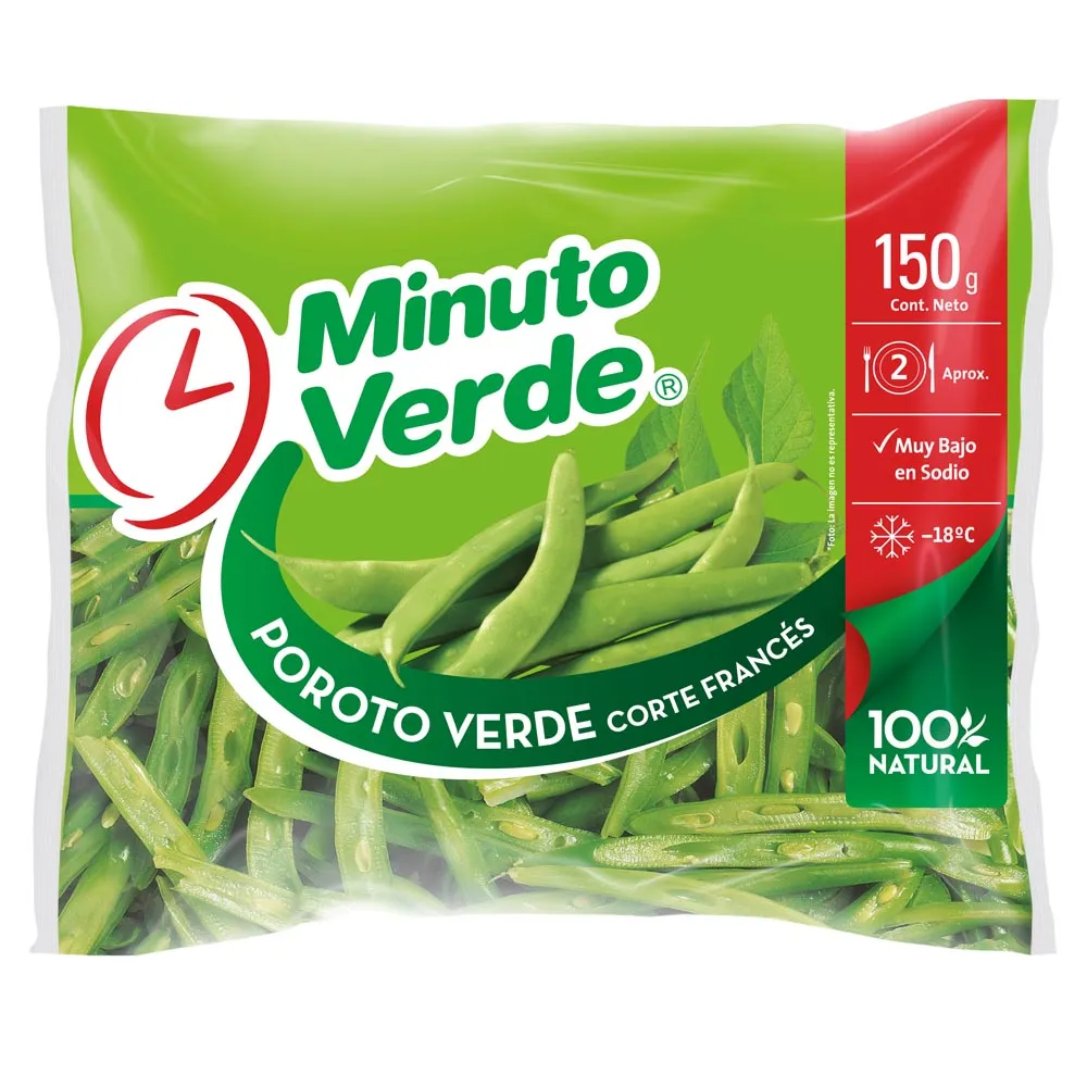 [657] Poroto Verde 150  Gr Minuto Verde 