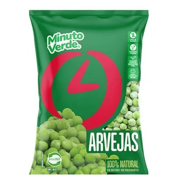 [658] Arvejas Minuto Verde 200 Gr