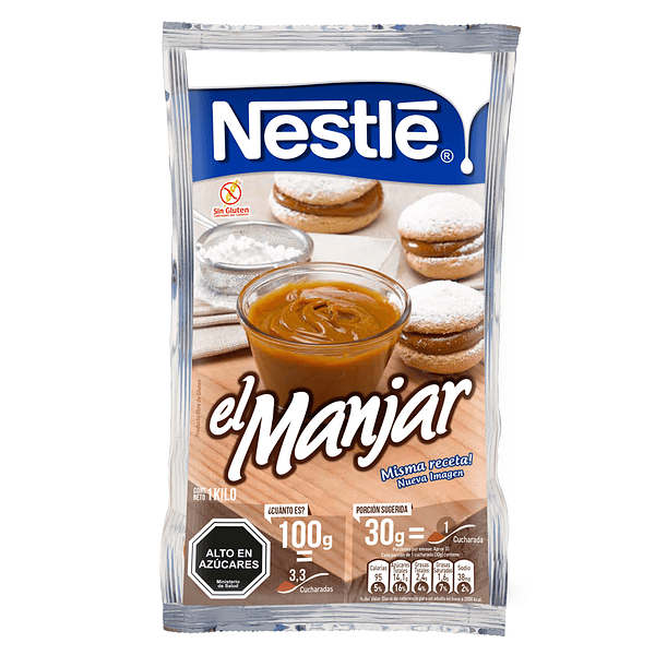 Manjar Nestlé Bolsa 1 Kg
