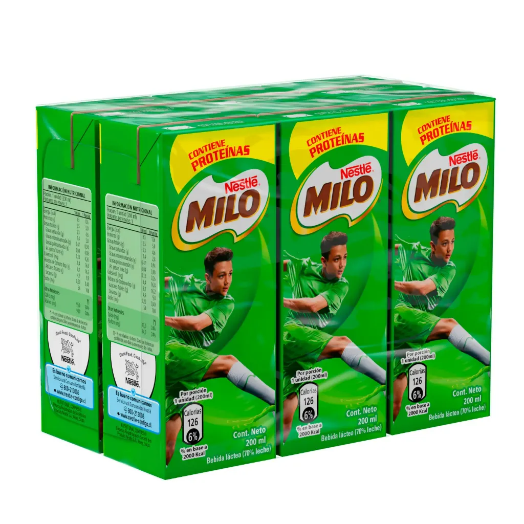 Leche Milo 200 Cc