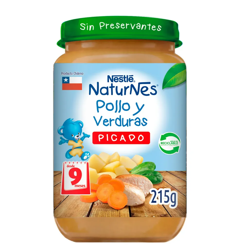 Picado Nestlé Pollo Y Verduras 215G