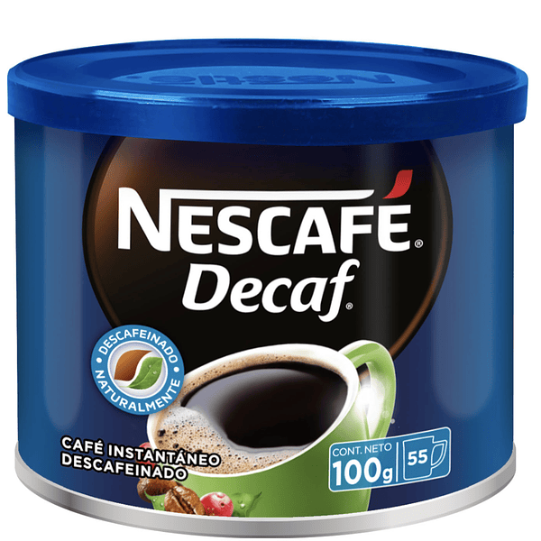 [1691] Nescafé Decaf 100 Gr Tarro 
