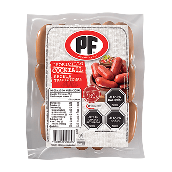 [140] Choricillos Cocktail Pf 180 Gr