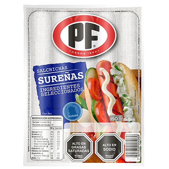[512] Vienesas Pf Sureña 250 Gr