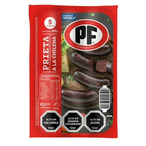 Prietas A La Chilena Pf Kg