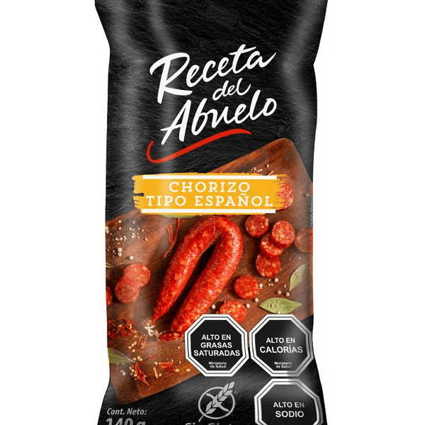 [1515] Chorizo Español Receta Del Abuelo 140 Gr