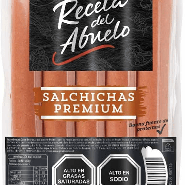 [1780] Vienesa 750 G Receta Del Abuelo 