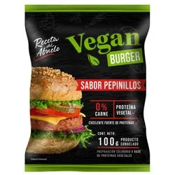 [1700] Vegan Burger Pepino Receta Del Abuelo 100 Gr