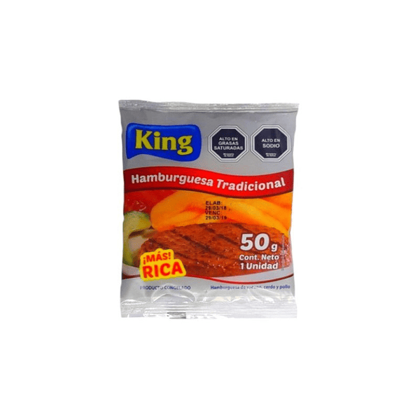 [625] Hamburguesa King 50 Gr