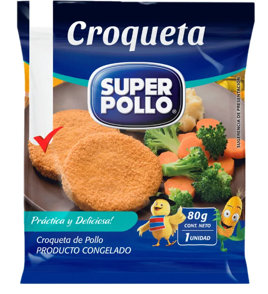[651] Croqueta Pollo Super Pollo 80 Gr