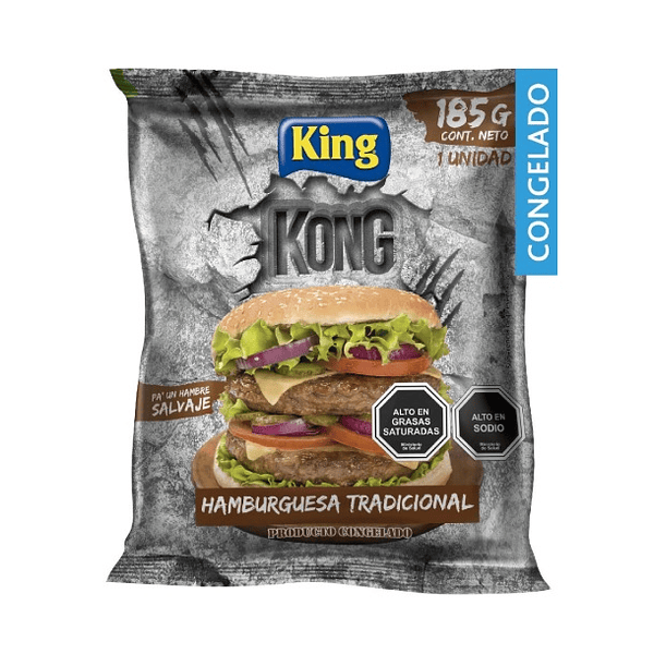 [880] Hamburguesa King Kong 185 Gr