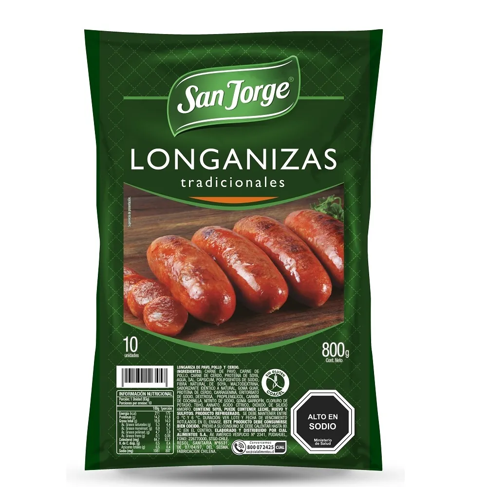 [1870] Longaniza San Jorge 800 Gr