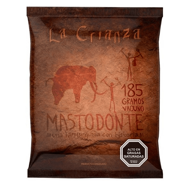 [1070] Hamburguesa Mastodonte 185 Gr