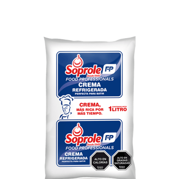 [376] Crema Soprole Bolsa 1 Lt