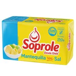 [703] Mantequilla Sin Sal Soprole 250 Gr