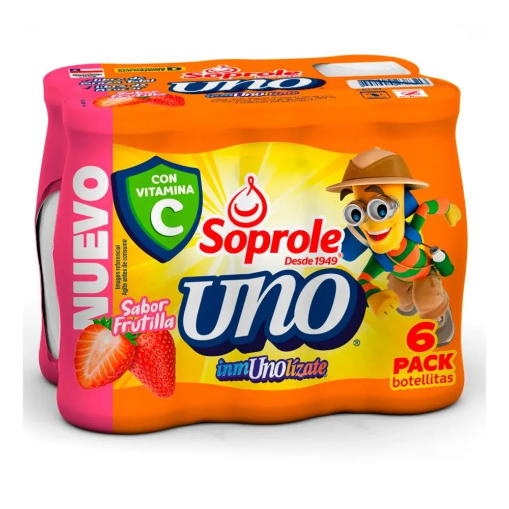 Uno C/ Vitamina C Pack 6 X 80 Ml