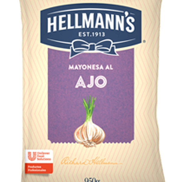 Salsa Ajo Hellmanns 950 Gr