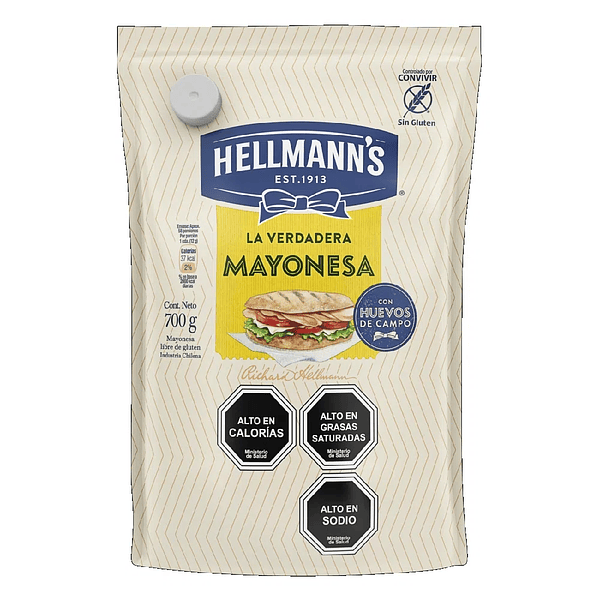 Mayonesa Hellmann´S Dp 670 Gr