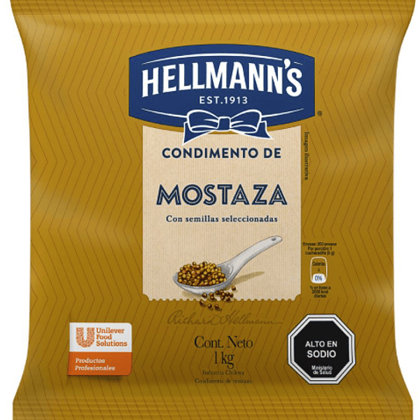 Mostaza Hellmann´S Fs 1 Kg