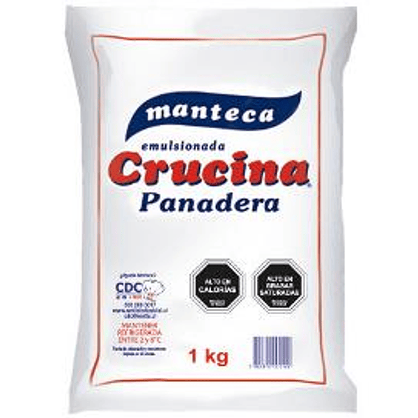 Manteca Panadera Crucina 1 Kg