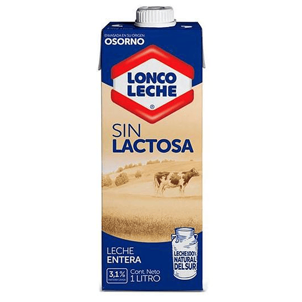 [242] Leche Sin Lactosa Lonco Lt