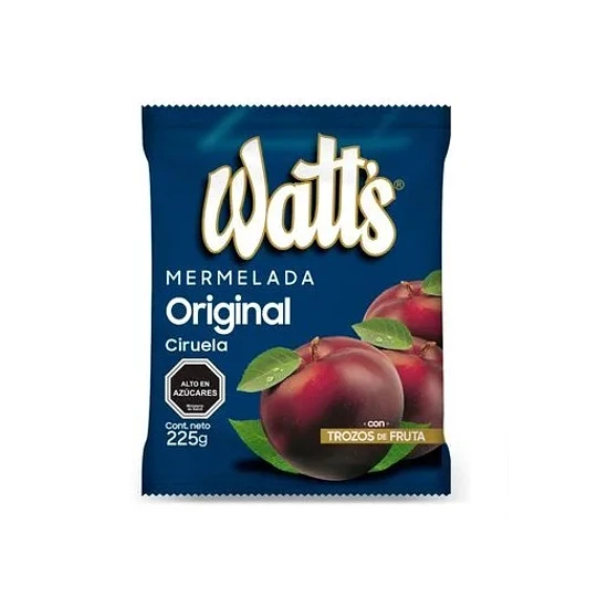 Mermelada Watts Mora / Frut 225 Gr (Frutilla)