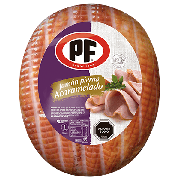 Jamón Acaramelado 1/2 Pf (Laminado Granel)