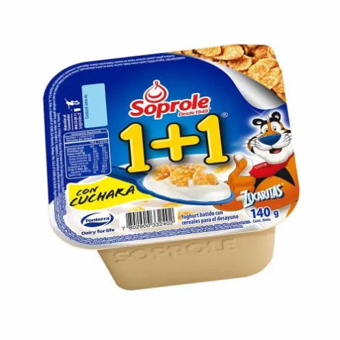 Uno + Uno Cuchara 140 Gr (Chocolate)