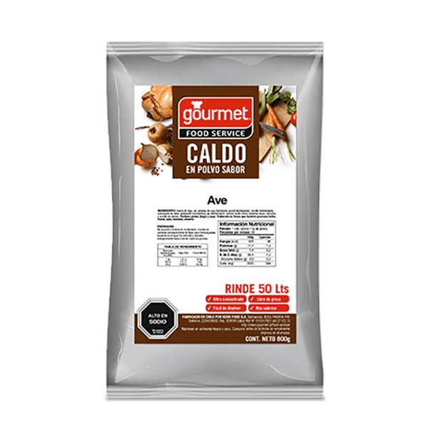 Caldo Gourmet 800 Gr (Costilla)