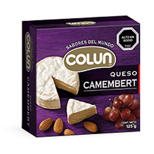 Queso Camembert Colun 125 Grs (Trozo Granel)