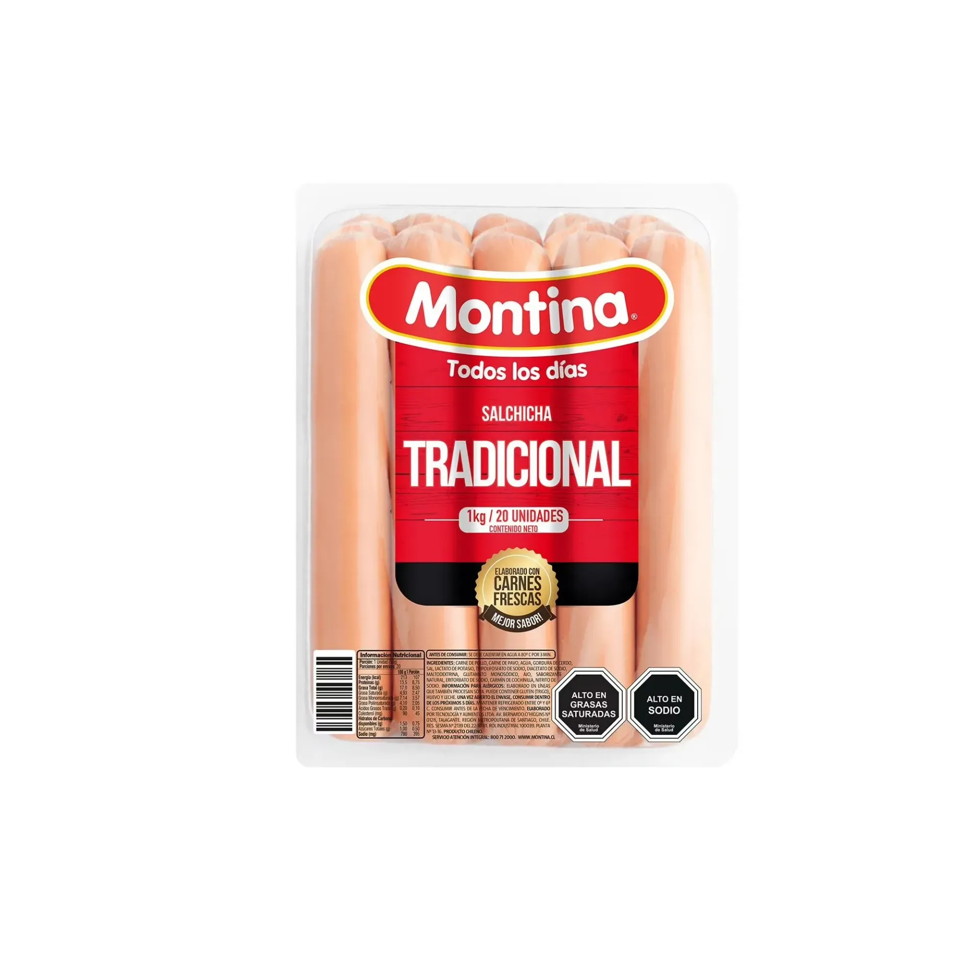 [1706] Salchicha Montina Cerdo Kg