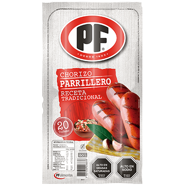 Chorizo Parrillero Pf Kg (Trozo Granel)